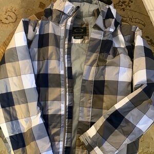 Oakley Men's Plaid Snowboard Jacket
